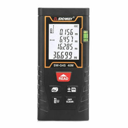 SNDWAY Digital Laser Distance Meter Rangefinder Measure Diastimeter 40M
