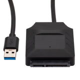 USB 3.0 to SATA 2.5"/3.5'' HDD SSD Hard Drive Disk Converter Cable Power Adapter