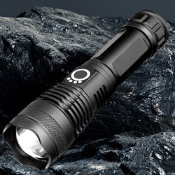 Super Bright LED Torch Lamp 5 Modes USB Rechargeable Lantern IPX4 Waterproof