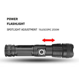 Super Bright LED Torch Lamp 5 Modes USB Rechargeable Lantern IPX4 Waterproof