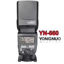 Yongnuo YN660 Flash Speedlite GN66 Wireless Radio Master for Canon Nikon etc