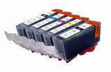 Canon Compatible Ink Cartridges PGI-520 CLI-521 Set 2BK+C+M+Y