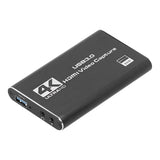 Video Capture Card 4K 60Hz HDMI to USB 3.0 for PS4 Xbox Game Recording etc